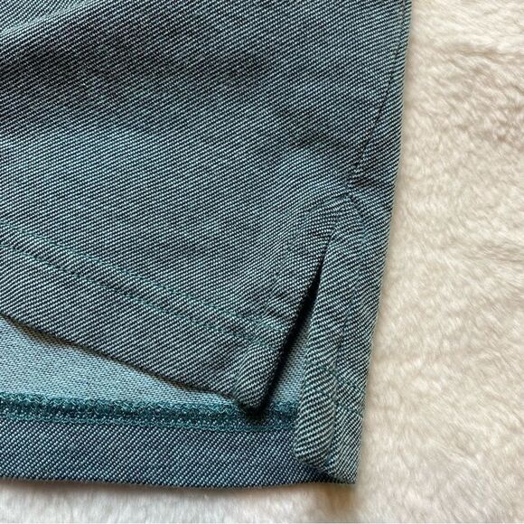 Travis Mathew Blue Green Tone Short Sleeve Polo Shirt Size XL - Picture 8 of 12